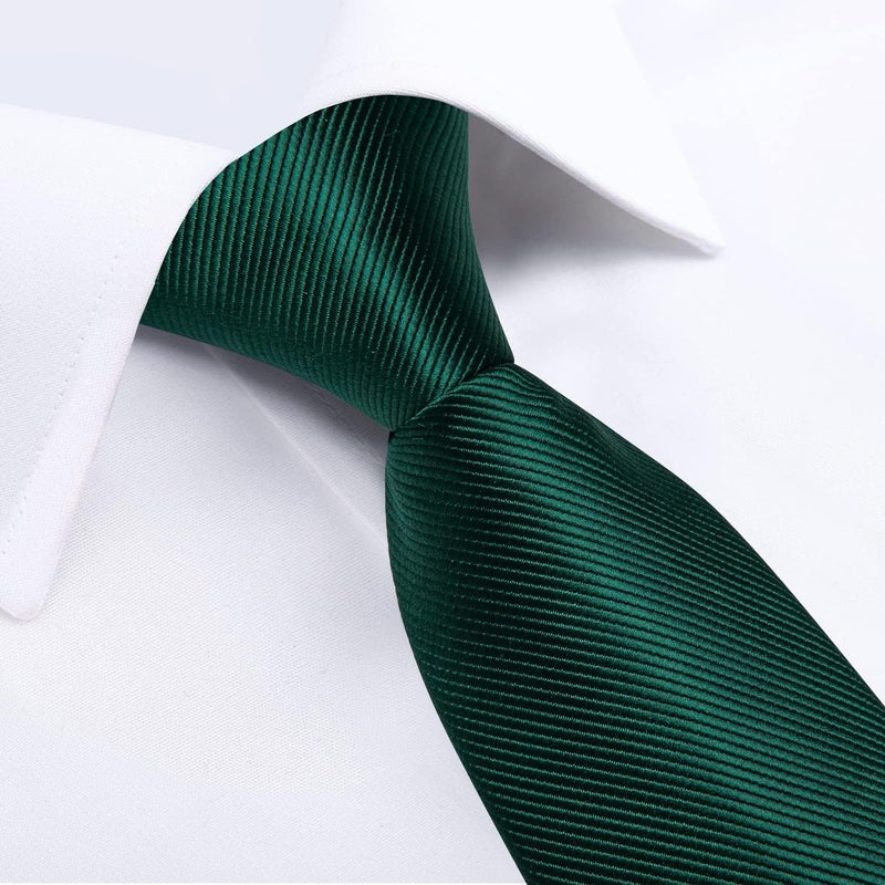DiBanGu Boys Pre-tied Neckties and Pocket Square Set Adjustable Strap Tie for Kids Wedding Party Graduation School Uniforms - Image 5